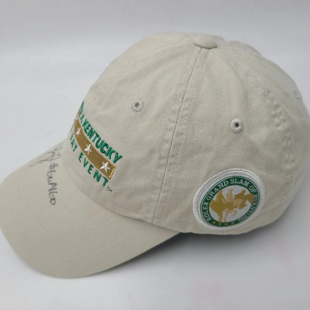 Rolex Kentucky Three-Day Event Hat Strapback (Fits Small) Horse Racing 2016 Logo